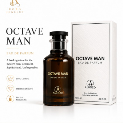 Octave Man by Alonzo Eau de Parfum 90ml – Bold Luxury Men's Fragrance