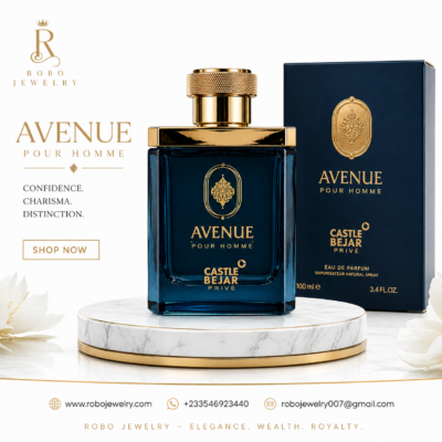 Avenue Pour Homme by Castle Bejar Privé EDP 100ml – Luxury Fresh Fragrance